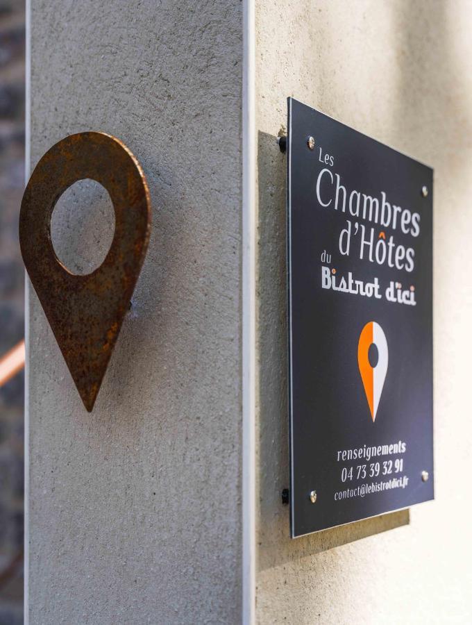 Chambres D'Hotes Du Bistrot D'Ici Saint-Saturnin  Ngoại thất bức ảnh